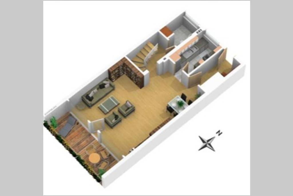 Spacious Roof Top Maisonett Apartment In Prien At Lake Chiemsee מראה חיצוני תמונה